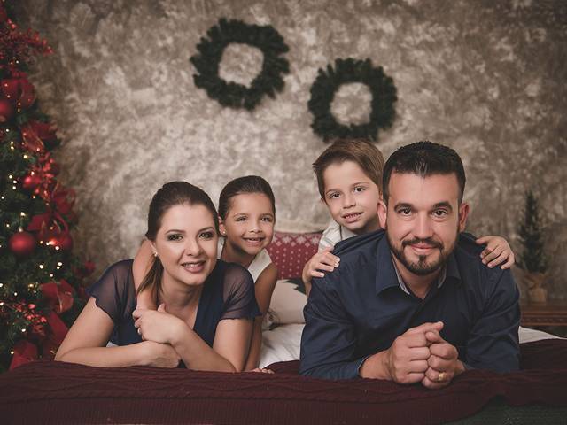 Família de Carol e Vitor