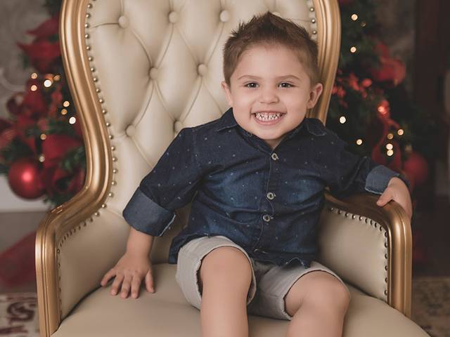 Família de Ensaio de Natal Miguel