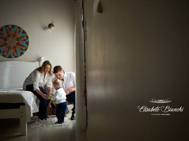 Criança de 1 ano e meio Caetano