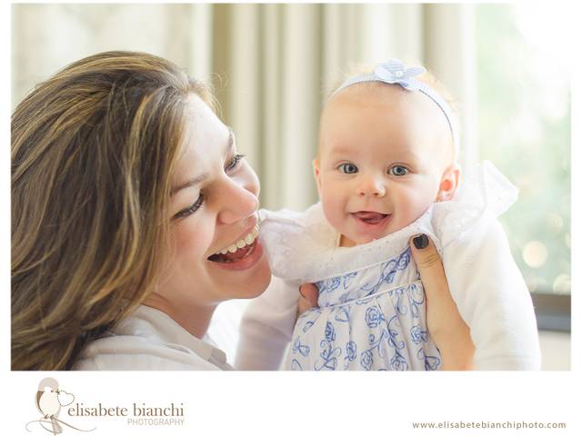 Bebê de Fotografias terceiro mês da Elisa