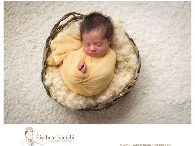 Newborn de Ensaio recém-nascido – Davi