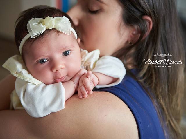 Bebê de Primeiro mês da Larissa