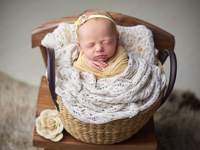 Newborn de Recém-nascida Cecília