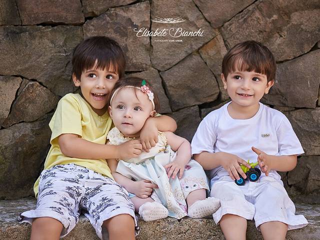 Família de Ensaio Joaquim e família