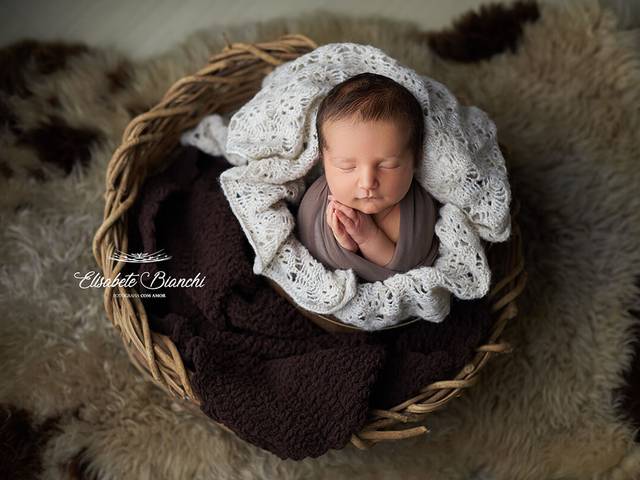 Newborn de Recém-nascido Enroladinho - Joaquim