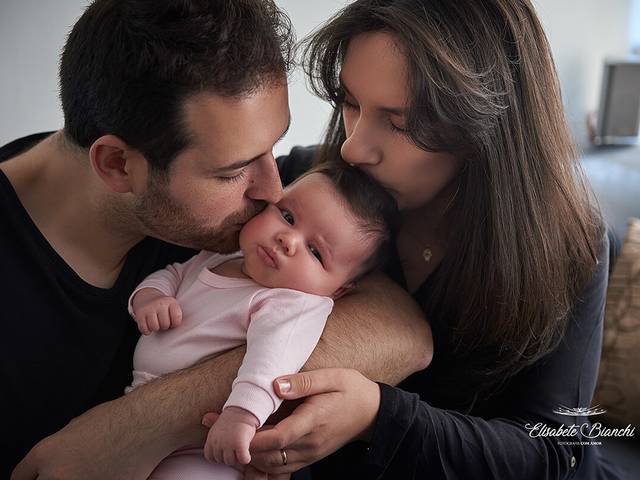 Bebê de Lifestyle ba bebê Anna Cecília com 1 mês