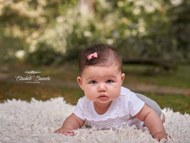 Bebê de 4 meses da Anna Cecília