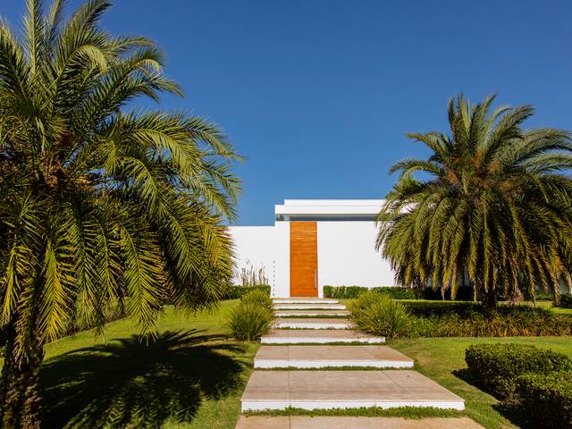 Paisagismo de Casa Moderna