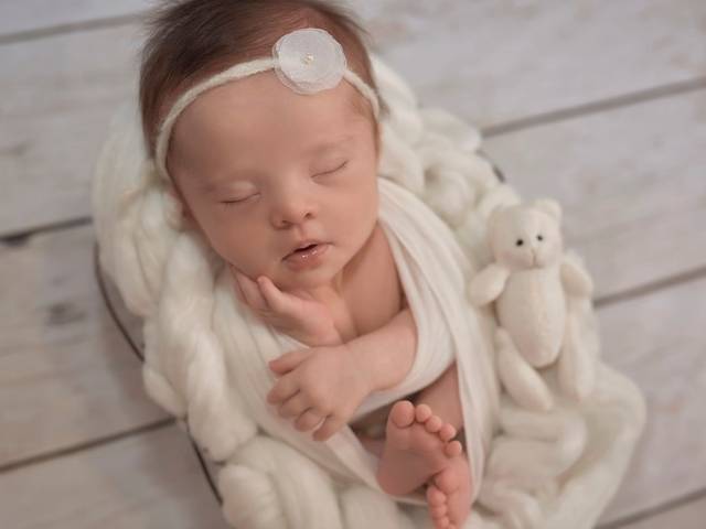 Newborn de Eduarda, 39 dias