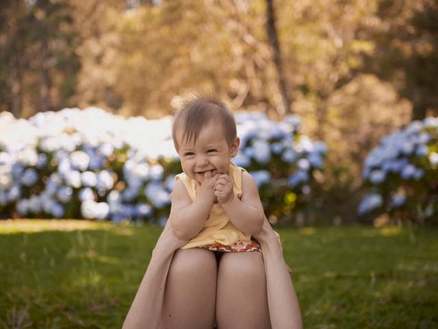 Acompanhamento Externas de Valentina, 9 meses