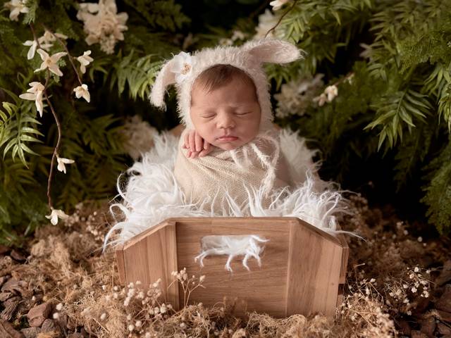 Newborn de Isadora, 16 dias