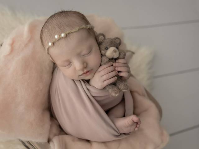 Newborn de Cecília, 11 dias