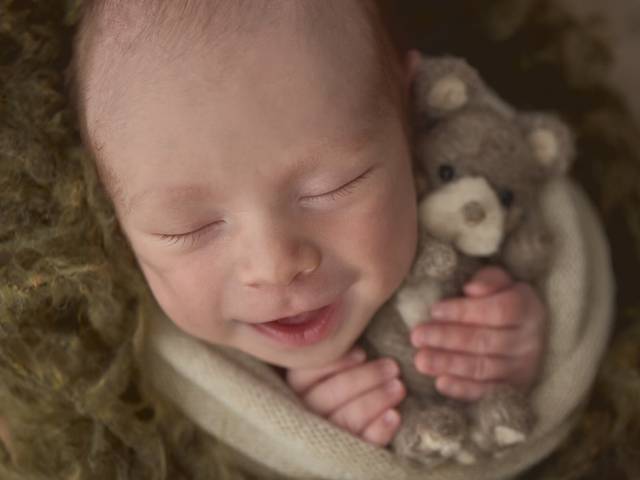 Newborn de Gabriel, 17 dias