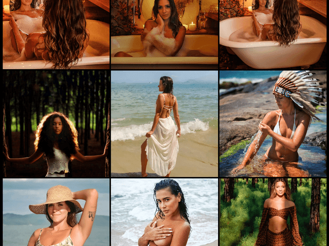 ENSAIO FEMININO de Alguns Trabalhos