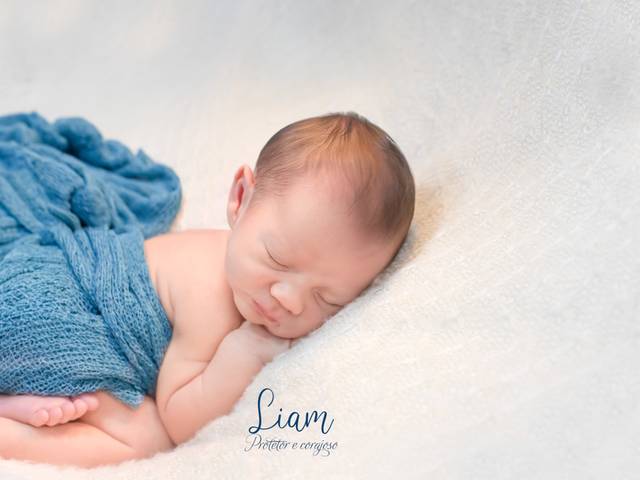 NEWBORN de Ensaio Newborn Liam