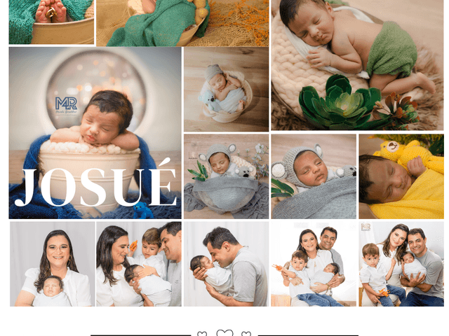 Combo Gestante e Newborn  de Bem vindo Josué - Ensaio gestante e newborn