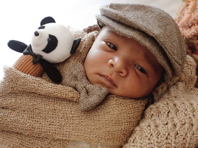 NEWBORN de Ensaio Newborn Stevan