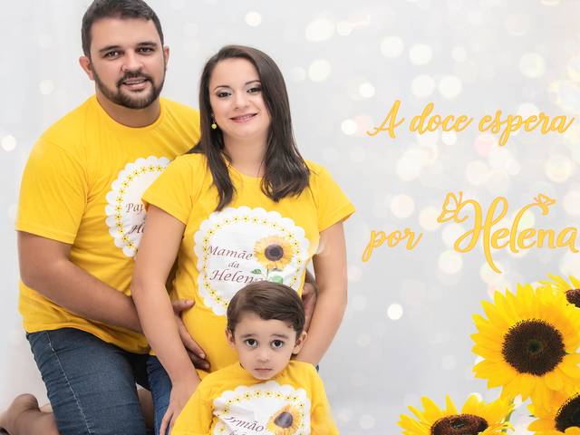 GESTANTE  de Doce espera de Helena - Familia Amorim