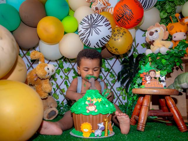 SMASH THE CAKE e ENSAIO ANIVERSÁRIO de Isai Emauel 