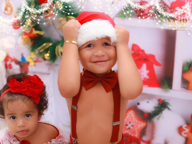 NATAL de Luiz Miguel e Elisa