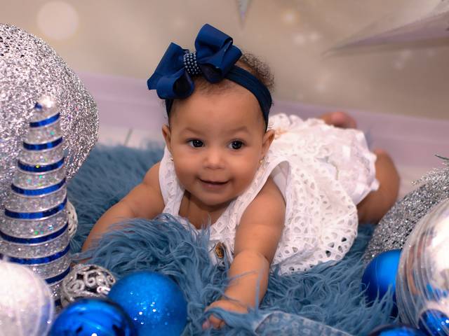 NATAL de Manu - Seu primeiro ensaio de Natal 