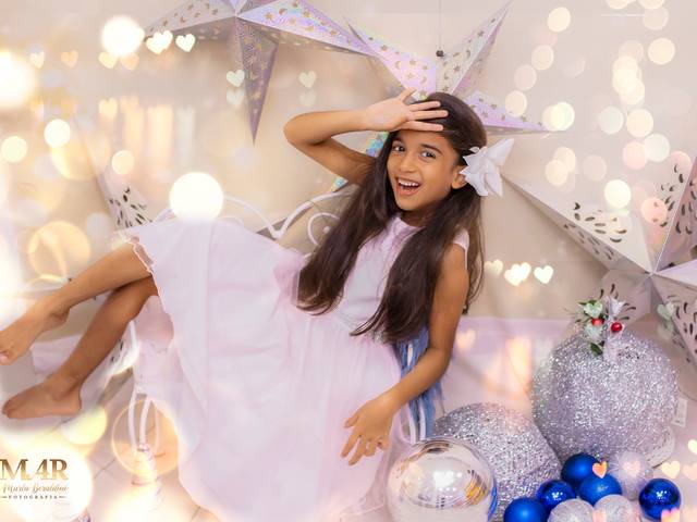 NATAL de Jaqueline - Ensaio de Ano novo e Natal infantil 