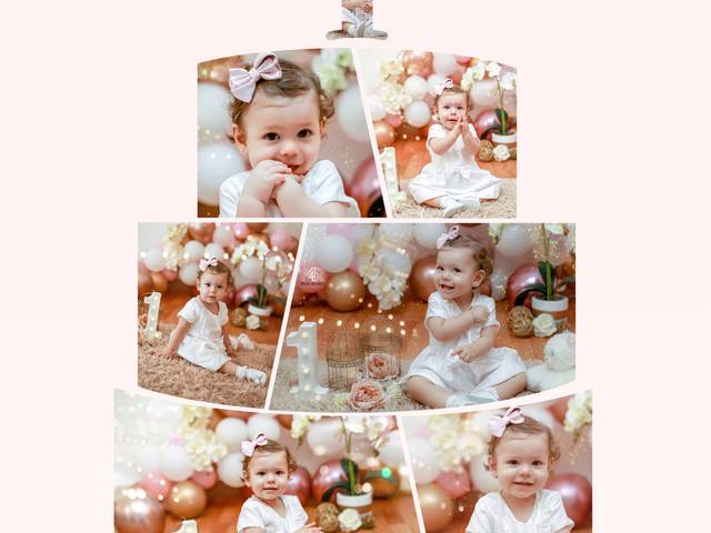 BEBÊS  de Priscila . Ensaio de 1 ano 