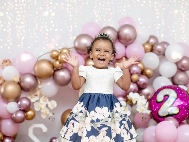 SMASH THE CAKE e ENSAIO ANIVERSÁRIO de Samella 2 aninhos