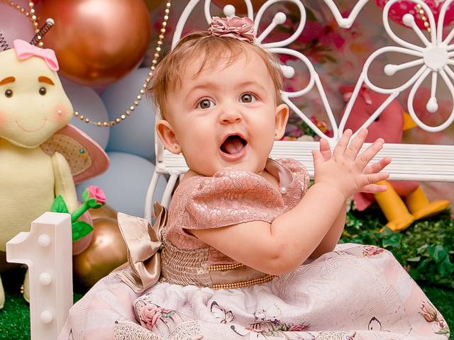 SMASH THE CAKE e ENSAIO ANIVERSÁRIO de Luiza 1 aninho