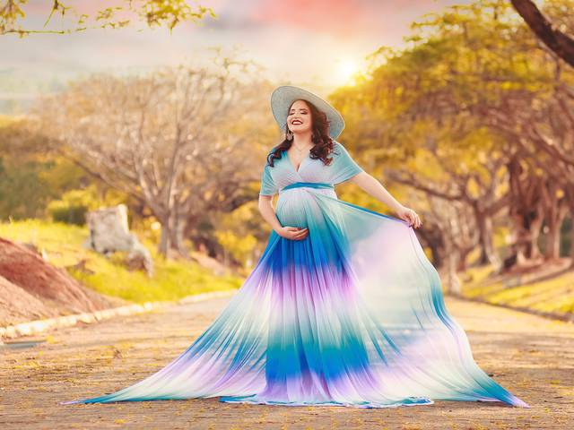 Gestante de Ensaio Gestante Quézia