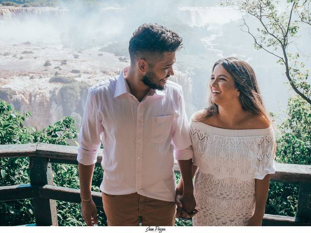 Ensaio de casal de Tuani & Alison