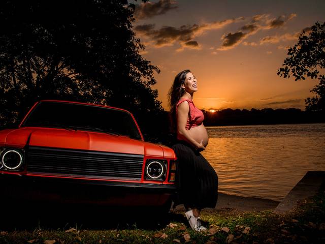 Gestante de Ensaio Gestante Cleiciele