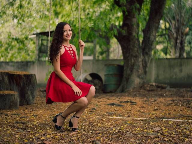 Ensaio Feminino de 15 Anos de Evelyn