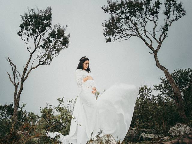 Gestante de Samara e Daniel