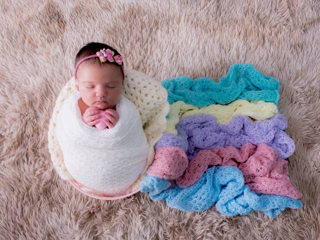 Newborn de Heloísa 8 dias 