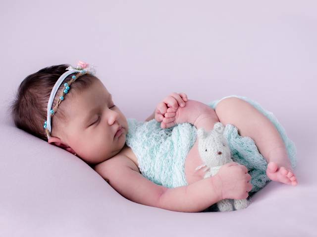Newborn de Eloah 27 dias