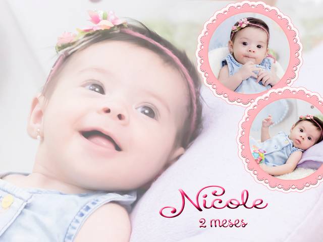 Acompanhamento de Nicole 2 meses