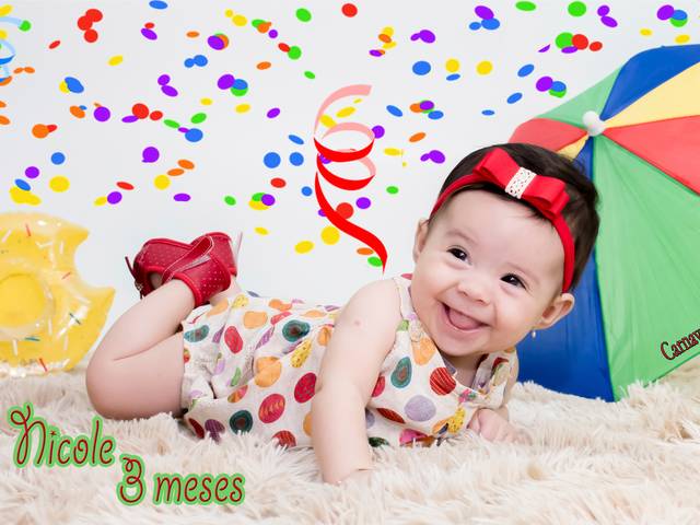 Acompanhamento de Nicole 3 meses