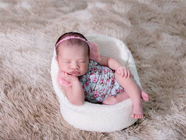 Newborn de Cecília 15 dias