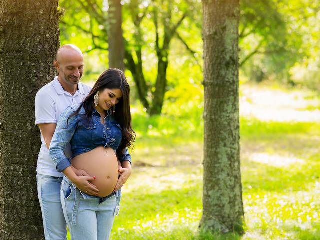 Gestantes de Cleonice e Júnior a Espera da Isadora 