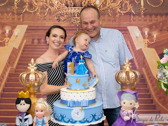 Aniversários Infantis de 1 Ano da Antonella