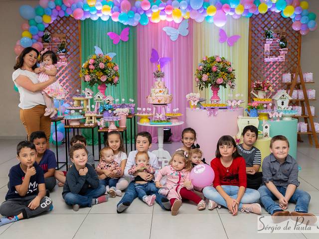 Aniversários Infantis de 1 Ano da Helena