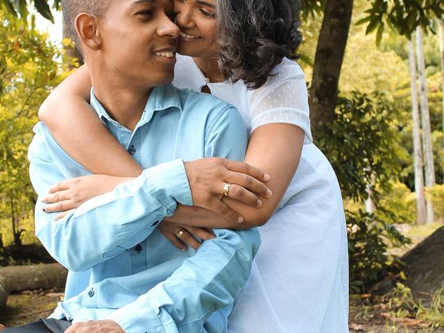 Casais de Raquel e Dirlan