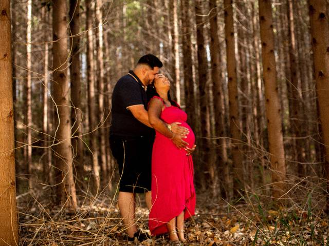 Gestante de A Espera do Isac