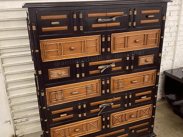 restauro  de Armário bar anos 70 ...