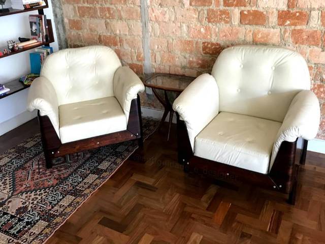 restauro  de Conjunto de sofá antigo costela ...