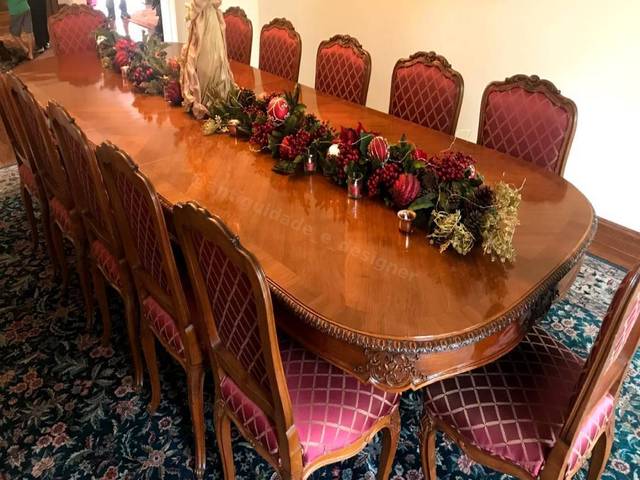 restauro  de Mesa de jantar em Imbuia ...