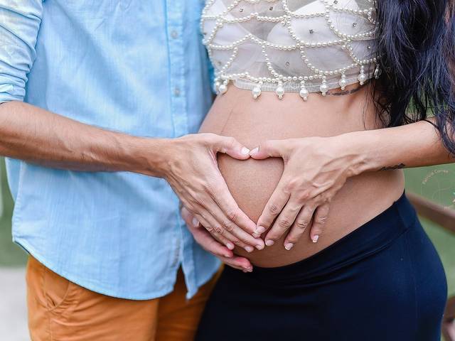 GESTANTE de A espera  da Princesa Angel