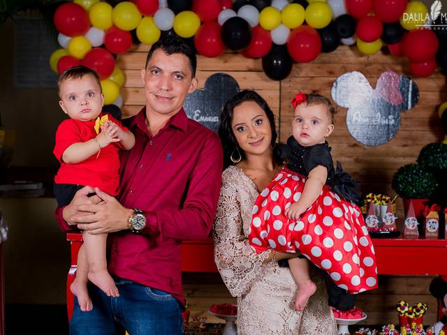 Aniversários de ANA JÚLIA E PETER EMANUEL
