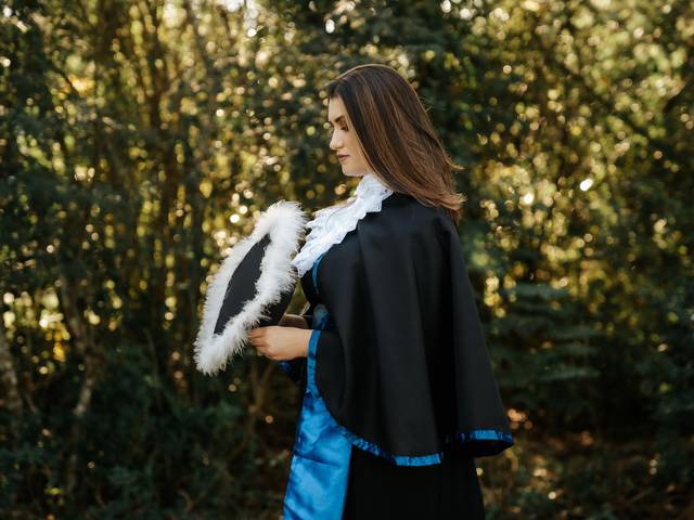 FORMATURA de PROVA DE TOGA - TAINA